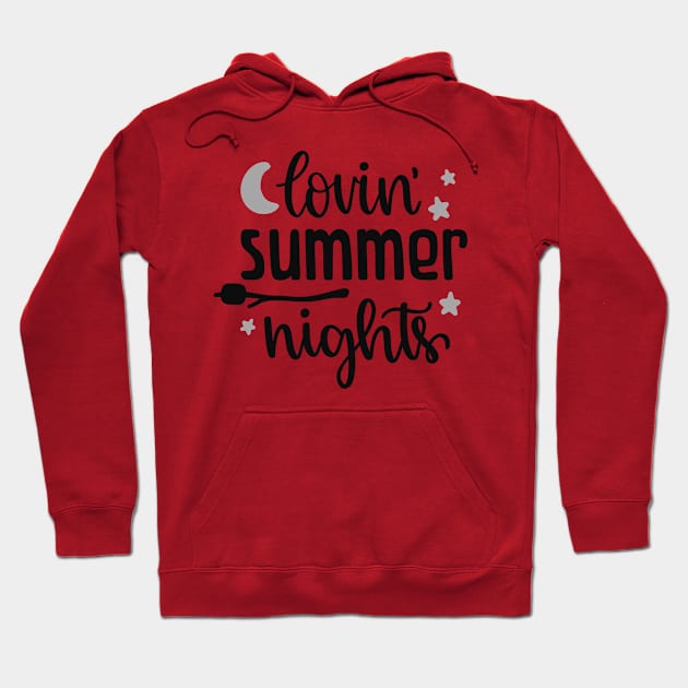 Lovin Summer Nights! Outdoors Shirt, Hiking Shirt, Adventure Shirt, Camping Shirt Hoodie by ThrivingTees